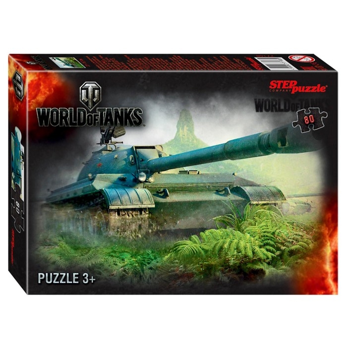 Пазл World of Tanks, 80 элемента