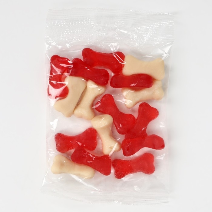 Хэллоуин Мармелад в коробке хэллоуин &laquo;Пробирает до костей&raquo;: со вкусом клубники, 50 г