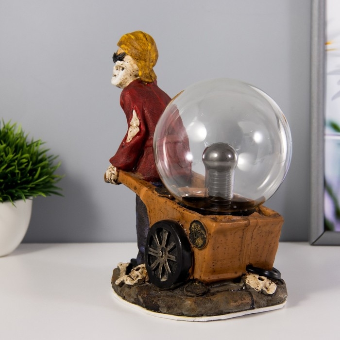 Плазменный шар Плазменный шар "Тачка" цветной 16х11х20 см RISALUX