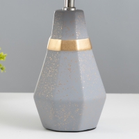 Настольная лампа "Айседора" E14 40Вт серый-золото 23х23х40 см RISALUX Настольная лампа "Айседора" E14 40Вт серый-золото 23х23х40 см RISALUX