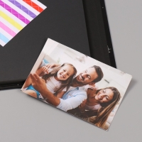 Фотоальбом 25 листов (уголки+кольца) "Бесконечность" серебро 19х27х3 см