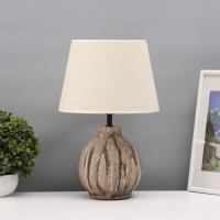 Лампа настольная "Луиза" 1х40Вт Е27 кофе со сливками 25х25х38,,5см Лампа настольная "Луиза" 1х40Вт Е27 кофе со сливками 25х25х38,,5см