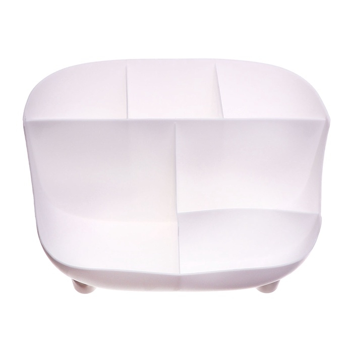 Подставка для пишущих принадлежностей, 6 отделений, с наклейками, Calligrata, белая Подставка для пишущих принадлежностей, 6 отделений, с наклейками, Calligrata, белая