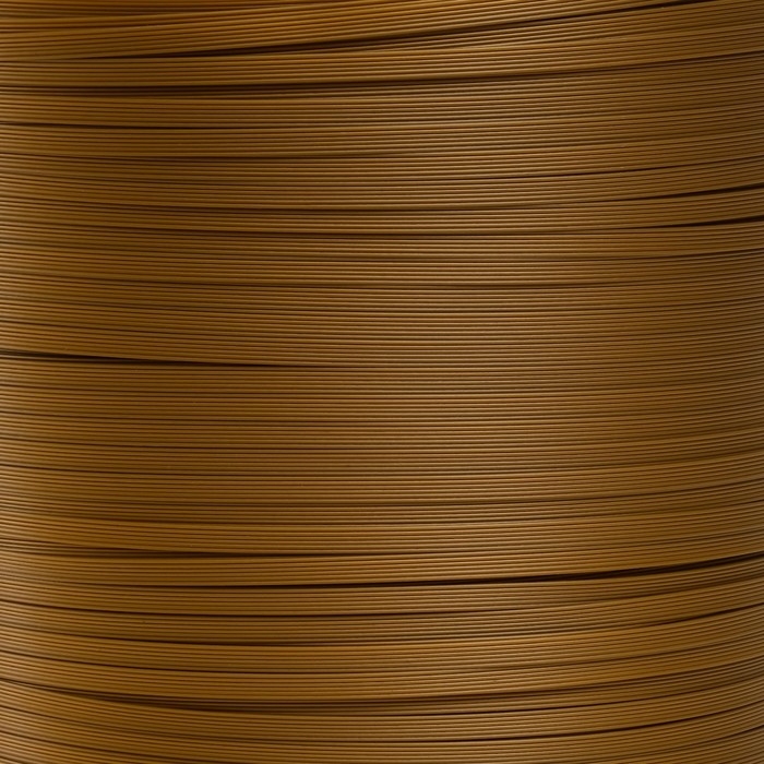 Ротанг искусственный 6 мм 500 м волна (бронза металлик)