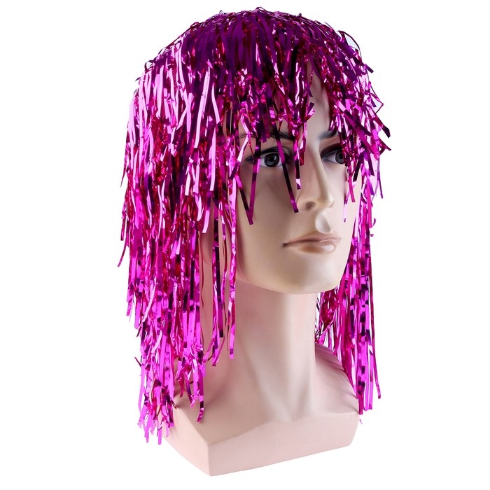 Карнавальный парик &laquo;Дождь&raquo;, 45 см, цвета МИКС