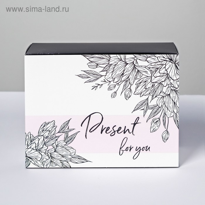 Коробка подарочная складная, упаковка, «Present for you», 20 х 15 х 8 см Коробка подарочная складная, упаковка, «Present for you», 20 х 15 х 8 см