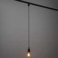 Светильник трековый "Подвес" Е27 40Вт черный 6х3,5х100см Светильник трековый "Подвес" Е27 40Вт черный 6х3,5х100см