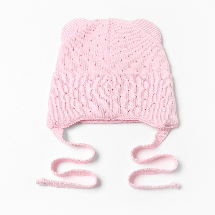 Шапка детская MINAKU, р-р 44-46, цвет нежно-розовый