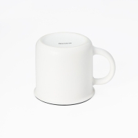 Кружка фарфоровая Доляна &laquo;Новый год. Снеговик&raquo;, 380 мл, цвет белый