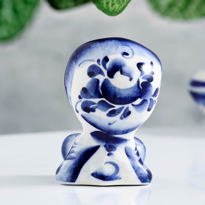 Сувенир "Лев", гжель