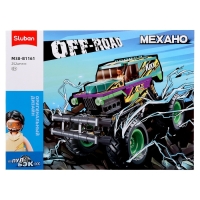 Конструктор внедорожник «Бигфут» Sluban Механо, инерционный, 252 детали, 6+ Конструктор внедорожник «Бигфут» Sluban Механо, инерционный, 252 детали, 6+