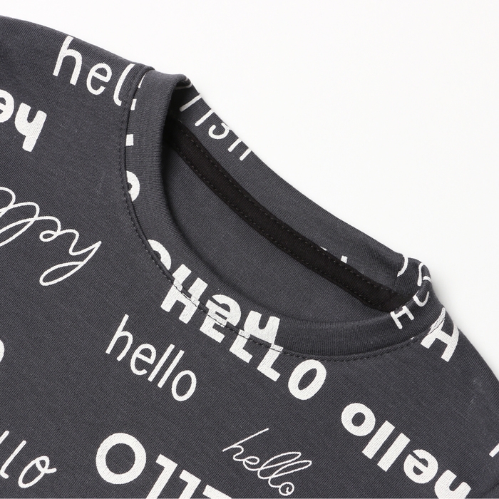 Пижама детская KAFTAN Пижама детская KAFTAN "Hello", р.30 (98-104)