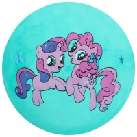 Мяч детский «Единороги», d=22 см, 60 г, цвет МИКС Мяч детский «Единороги», d=22 см, 60 г, цвет МИКС