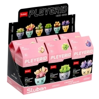 Конструктор &laquo;Цветы в горшочке&raquo;, 6 видов, МИКС