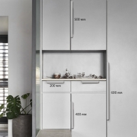 Ручка торцевая CAPPIO RP100SC, L=500 мм, цвет  матовый хром