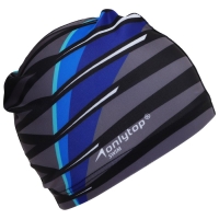 Шапочка для плавания взрослая ONLYTOP Line, тканевая, обхват 54-60 см Шапочка для плавания взрослая ONLYTOP Line, тканевая, обхват 54-60 см