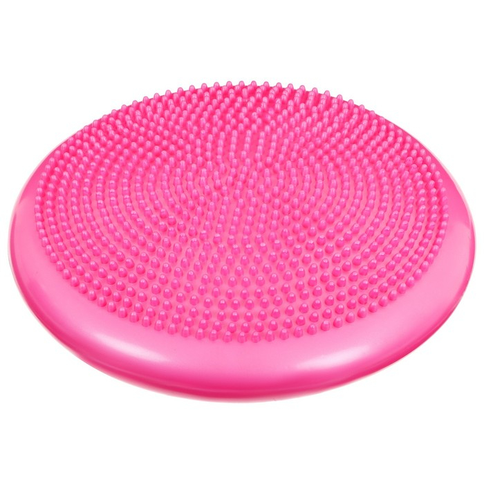 Подушка балансировочная ONLYTOP, массажная, d=35 см, цвета МИКС