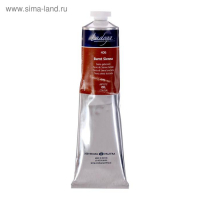 Краска масляная в тубе 120 мл, ЗХК "Ладога", сиена жжёная, 1205406