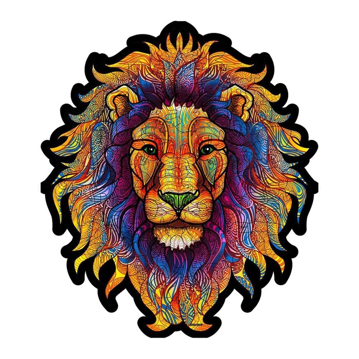 Пазл фигурный &laquo;Царь зверей&raquo;