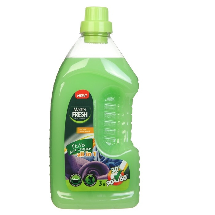 Гель для стирки Master FRESH ALL IN 1, 3 л Гель для стирки Master FRESH ALL IN 1, 3 л