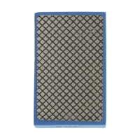 Губка алмазная шлифовальная ТУНДРА, 90x55x30 мм, Р200, для камня, керамогранита, кафеля