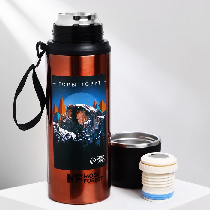 Термос &laquo;Горы зовут&raquo;, 800 мл, сохраняет тепло 6-12 ч