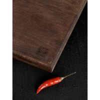 Доска разделочная для подачи Wild Kitchen, 32&times;22&times;2.5 см, граб темный