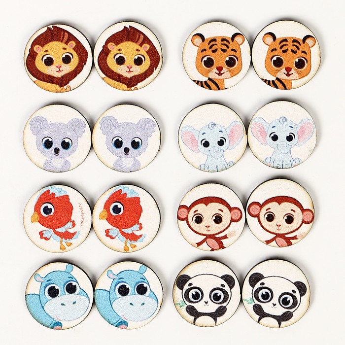 Головоломка &laquo;Джунгли&raquo; и мемори