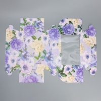 Коробка для капкейков, кондитерская упаковка двухсторонняя, 6 ячеек &laquo;Счастье есть&raquo;, 25 х 17 х 10 см