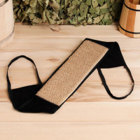 Мочалка банная с ручками, мужская, крапива Мочалка банная с ручками, мужская, крапива