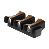 Светильник фасадный «Элегант», FSD-042, 6 Вт, 3000К, 3 луча, IP65, 220 В, пластик, черный Светильник фасадный «Элегант», FSD-042, 6 Вт, 3000К, 3 луча, IP65, 220 В, пластик, черный