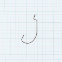 Крючки офсетные Kujira Spinning 570, цвет BN, № 4/0, 5 шт. Крючки офсетные Kujira Spinning 570, цвет BN, № 4/0, 5 шт.