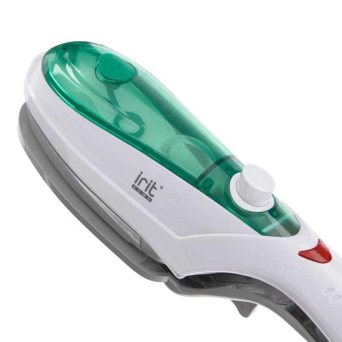 Отпариватель-щётка Irit IR-2307, ручной, 700 Вт, 70 мл, бело-зелёный Отпариватель-щётка Irit IR-2307, ручной, 700 Вт, 70 мл, бело-зелёный