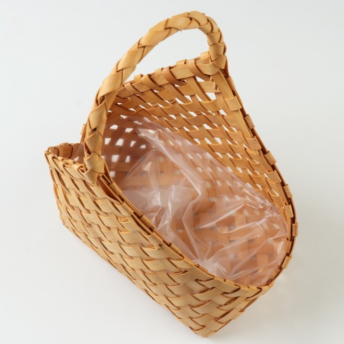 Корзина плетеная, 24 x 14 x 5,5 x 20/27,5 см, секвойя Корзина плетеная, 24 x 14 x 5,5 x 20/27,5 см, секвойя