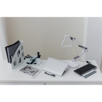 Настольная лампа Санлайт LED 4Вт USB 3000-6000K белый 14,5х16х58 см Настольная лампа Санлайт LED 4Вт USB 3000-6000K белый 14,5х16х58 см