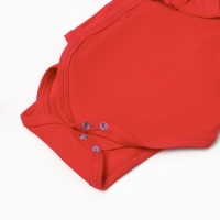 Боди детское MINAKU "Winter", цвет красный, рост 80-86 см