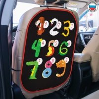Незапинайка - защитная накидка на сиденье автомобиля «Цифры», 67х47,5 см Незапинайка - защитная накидка на сиденье автомобиля «Цифры», 67х47,5 см