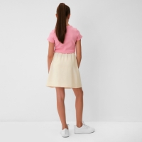 Юбка для девочки MINAKU, цвет бежевый, рост 152 см