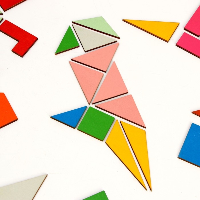 Развивающая доска &laquo;Сложи квадрат&raquo; 2 уровень сложности