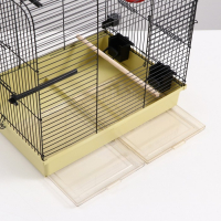 Клетка "Грация", 3 яруса, 49 х 36 х 51 см, микс цветов Клетка "Грация", 3 яруса, 49 х 36 х 51 см, микс цветов