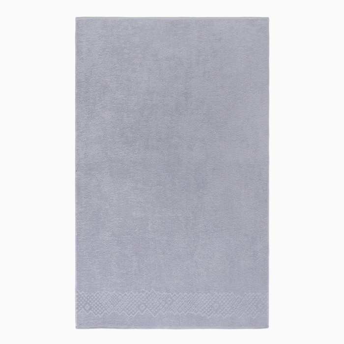 Полотенце махровое Flashlights 50Х90см, цвет серый, 305г/м2, 100% хлопок