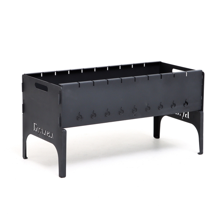 Мангал разборный Мангал разборный "Булава" макси, с сумкой, толщина металла 2 мм, 60 х 30 х 32 см