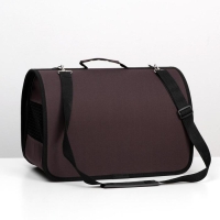 Сумка - переноска для животных, 2 входа, 40 х 25 х 28 см, коричневая Сумка - переноска для животных, 2 входа, 40 х 25 х 28 см, коричневая