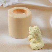 Молд силиконовый "Змея №2" Силикон 6х5х4 см Молд силиконовый "Змея №2" Силикон 6х5х4 см