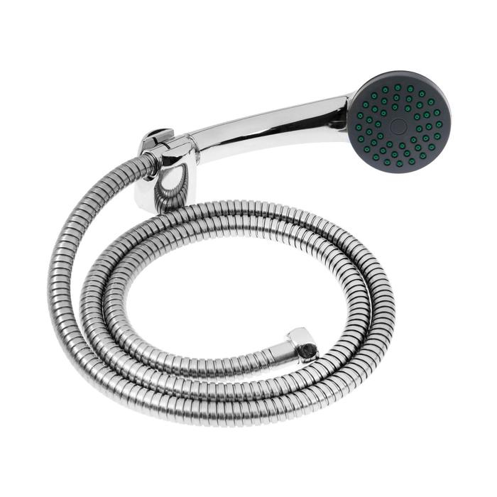 Смеситель для ванны Смеситель для ванны "ЦС-СМ" ЭП400023, однорычажный, настенный, с душевым набором, хром