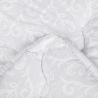 Одеяло Адамас всесезонное Лебяжий пух, 140х205 &plusmn; 5 см, цвет МИКС, чехол поплин, 300гр/м