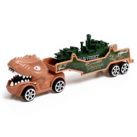 Грузовик инерционный «DINO автовоз», МИКС Грузовик инерционный «DINO автовоз», МИКС