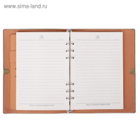 Органайзер на кольцах "Стиль" А5, 90 листов в линейку, на резинке, обложка ЛАЙТ, МИКС Органайзер на кольцах "Стиль" А5, 90 листов в линейку, на резинке, обложка ЛАЙТ, МИКС