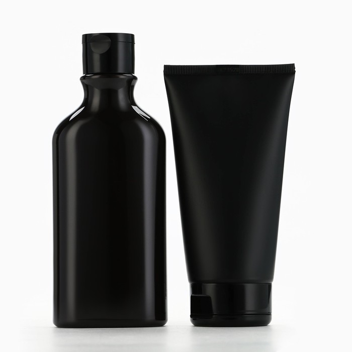 Подарочный набор косметики BLACK ONYX, гель для душа 290 мл и гель для бритья 110 мл, аромат сандалового дерева, HARD LINE Подарочный набор косметики BLACK ONYX, гель для душа 290 мл и гель для бритья 110 мл, аромат сандалового дерева, HARD LINE