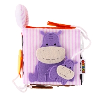 Кубик «Бизикубик.Чей малыш», МИКС Кубик «Бизикубик.Чей малыш», МИКС